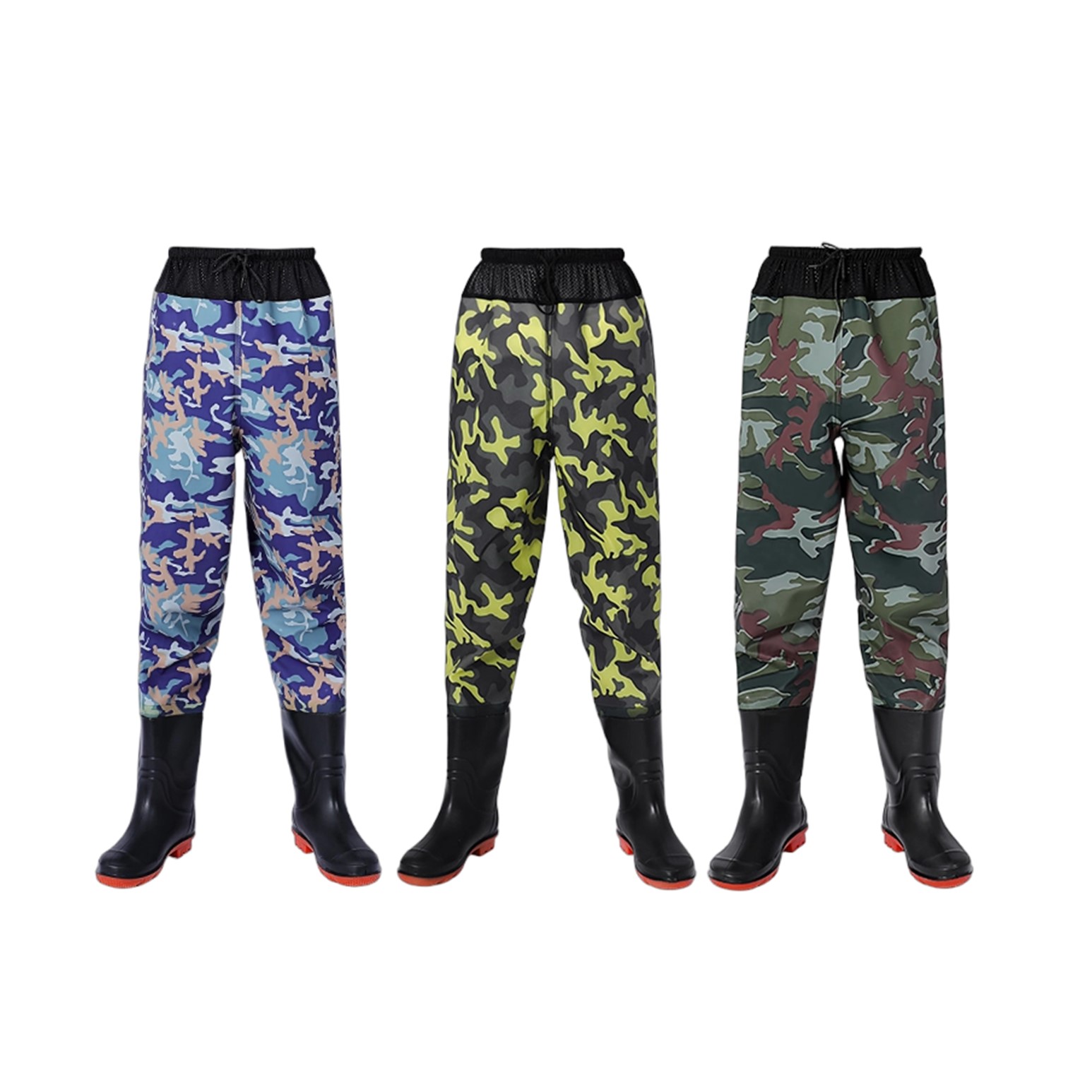 Fishing Pants Waterproof - Ultra Thick and Flexible PVC Material