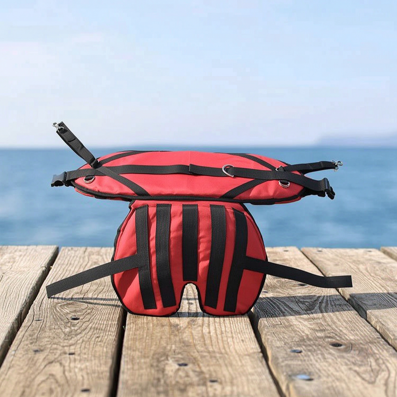 Fishing Belt - Fishing Waist Belt with Seat Cushion