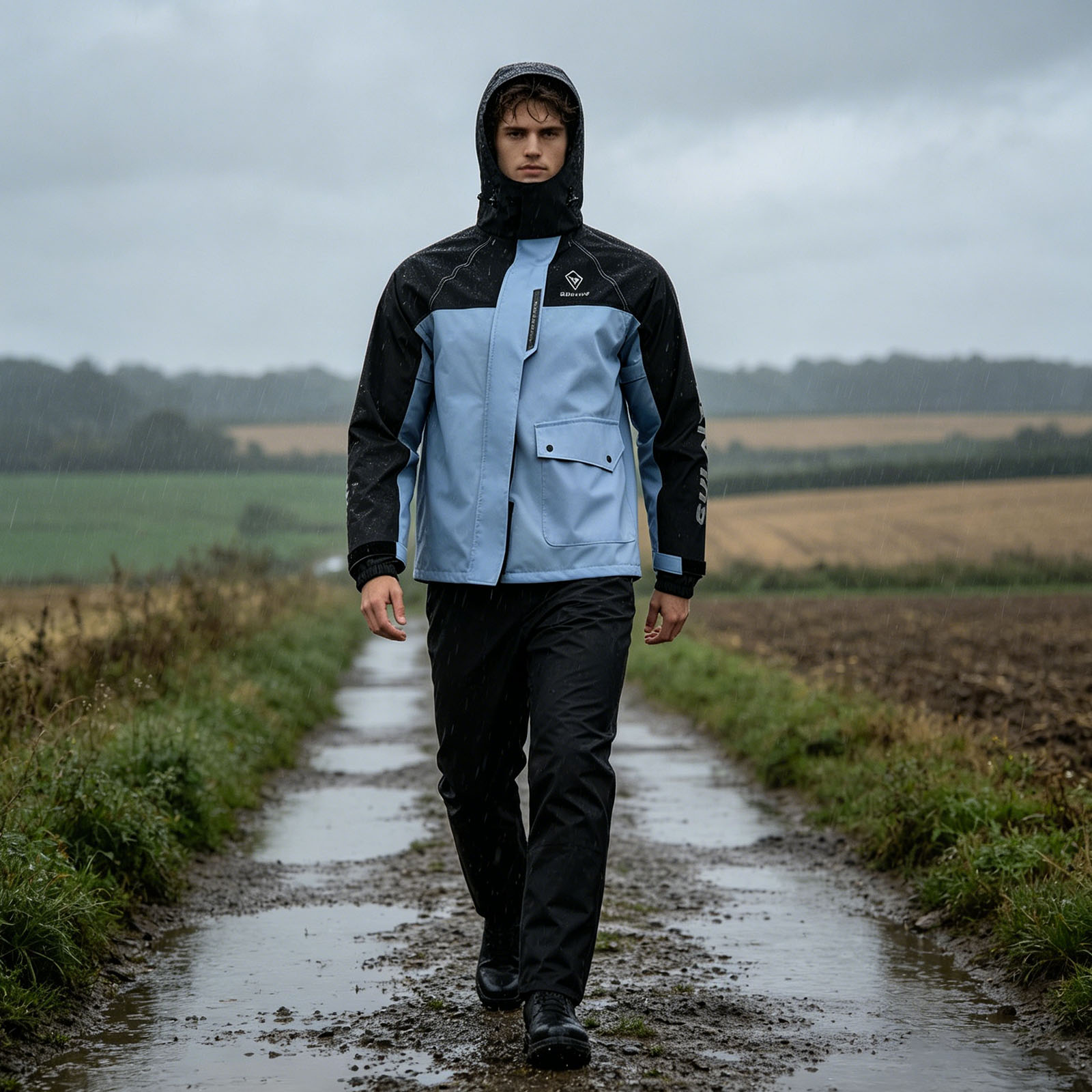 Fishing Jacket Waterproof - Motorcycle Rain Suit for Men &