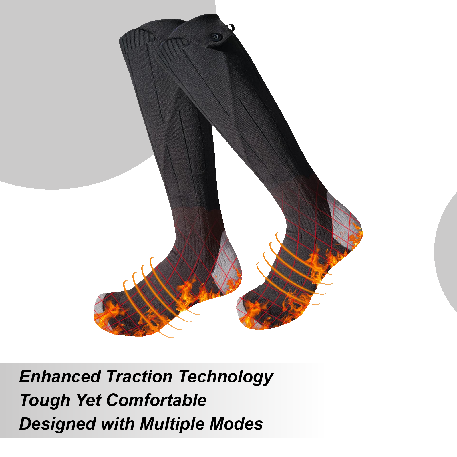 Fishing Socks - Heated Socks for Men Cordless 4