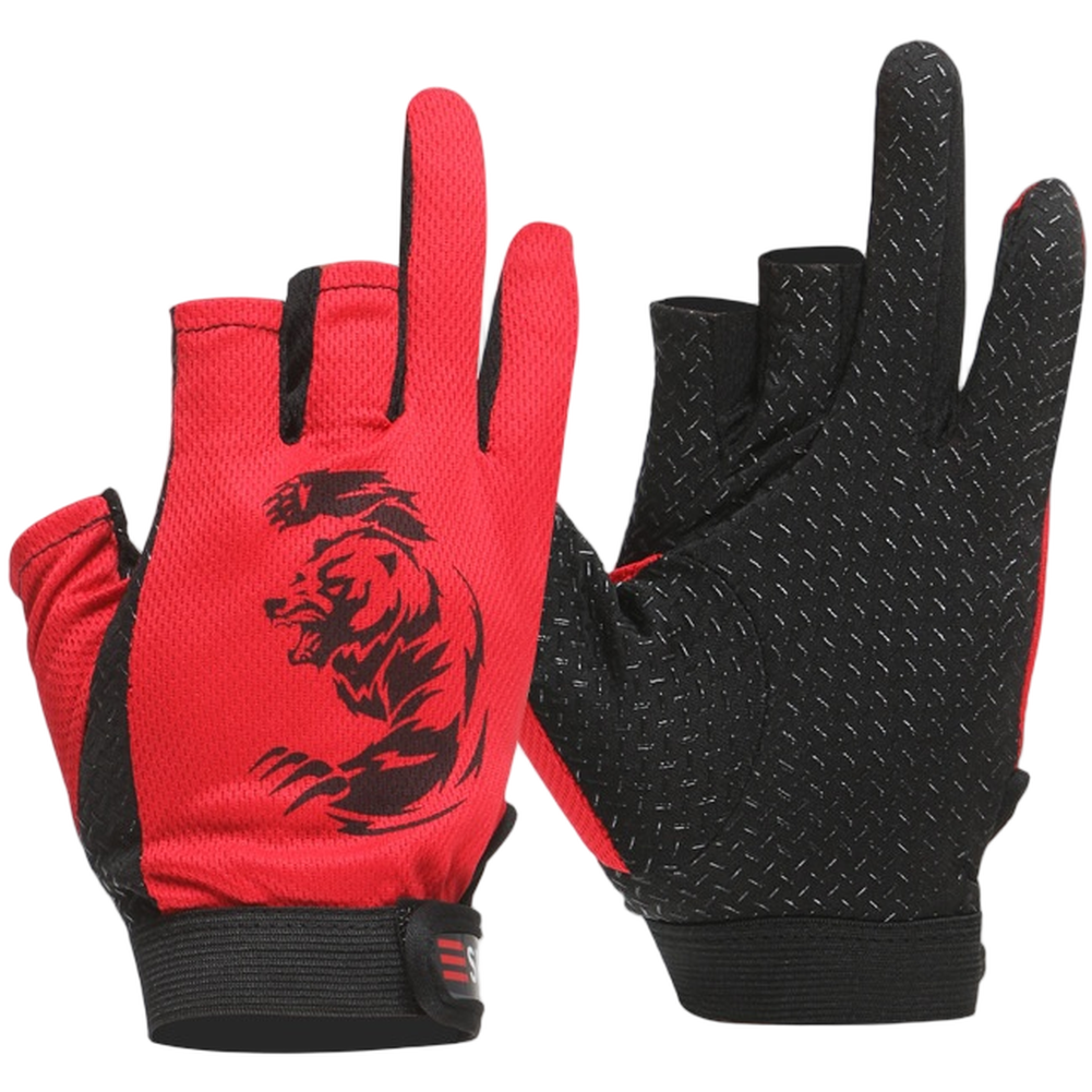 Fishing Gloves 3 Fingers Cut G - Fishing Gloves recensione e prezzo