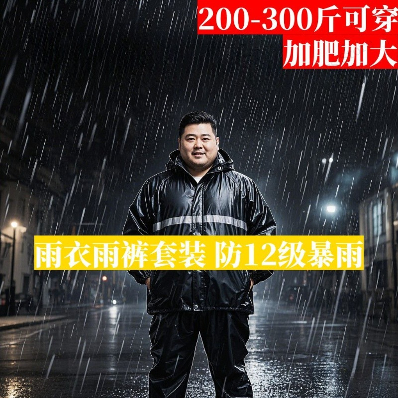 Plus Size Rain Suit Separate M - Fishing Jacket Waterproof recensione e prezzo