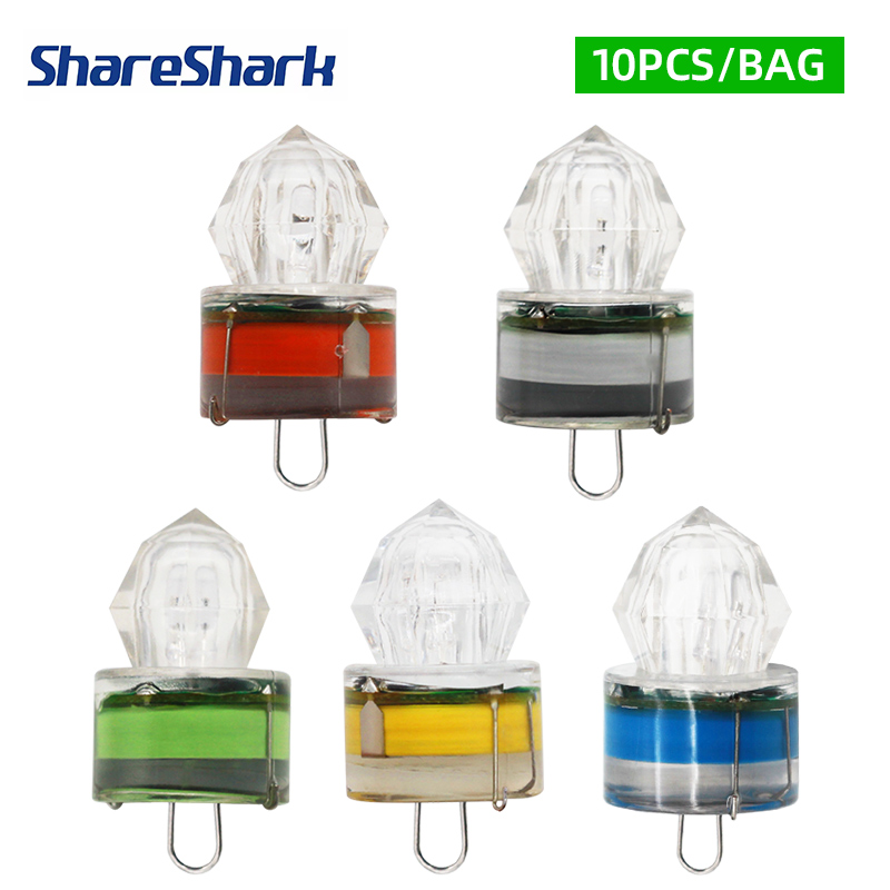 ShareShark 10pcs/bag LED Fishi - Fishing Bag Waterproof recensione e prezzo