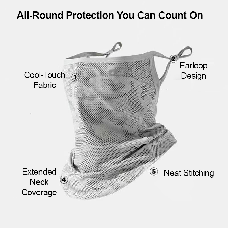 Neck Gaiter UV Protection Face - Fishing Mask Sun Protection recensione e prezzo