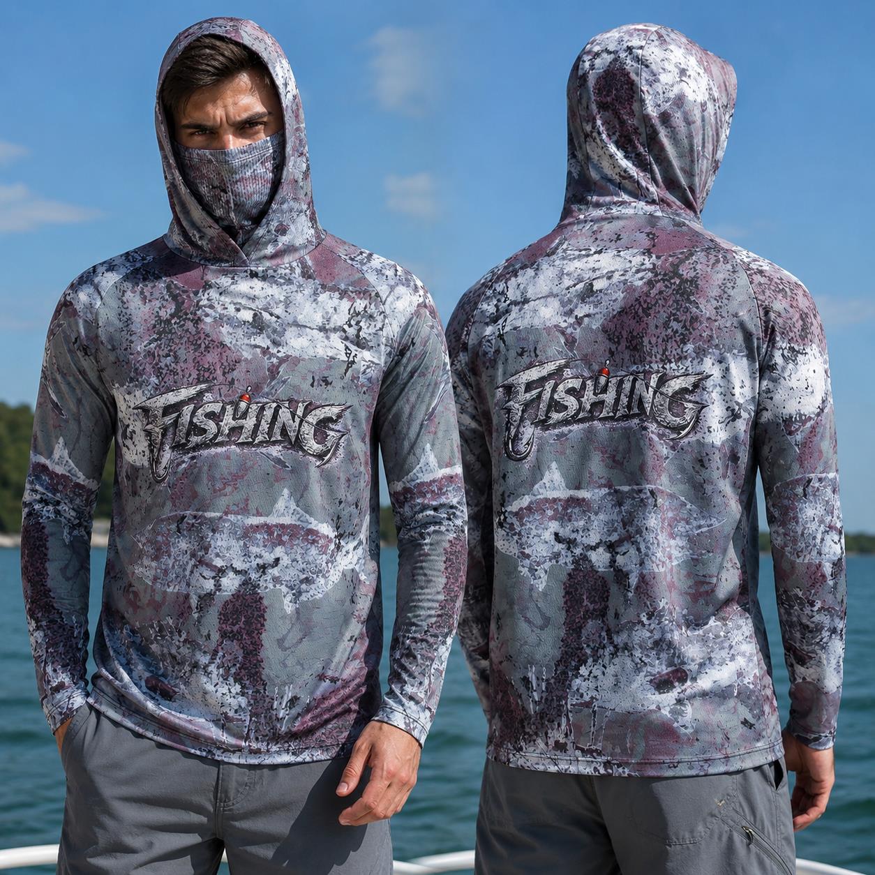 Fishing Shirt Hooded Men Fishi - Fishing Hoodie recensione e prezzo