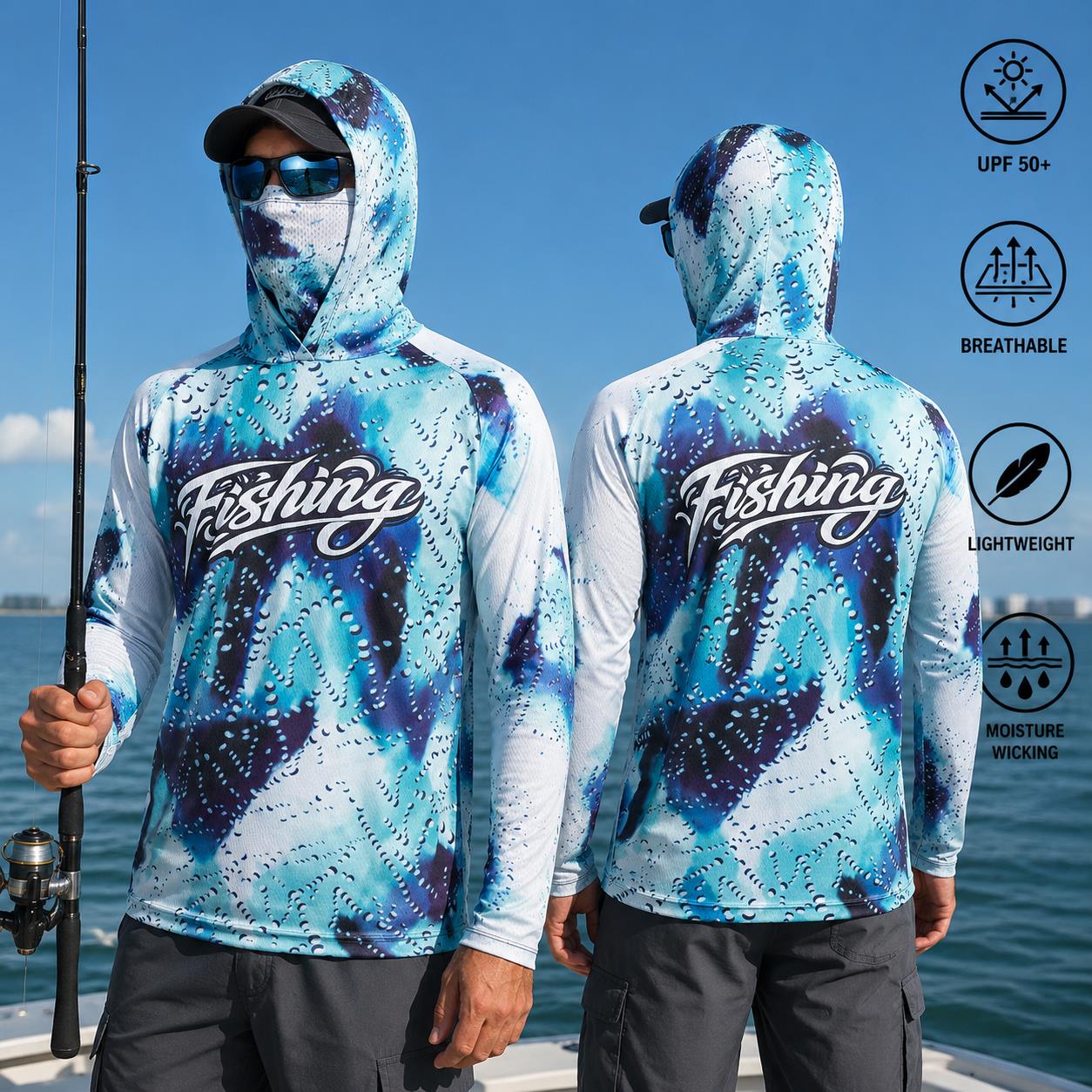 Fishing Shirt Hooded Men Fishi - Fishing Hoodie recensione e prezzo