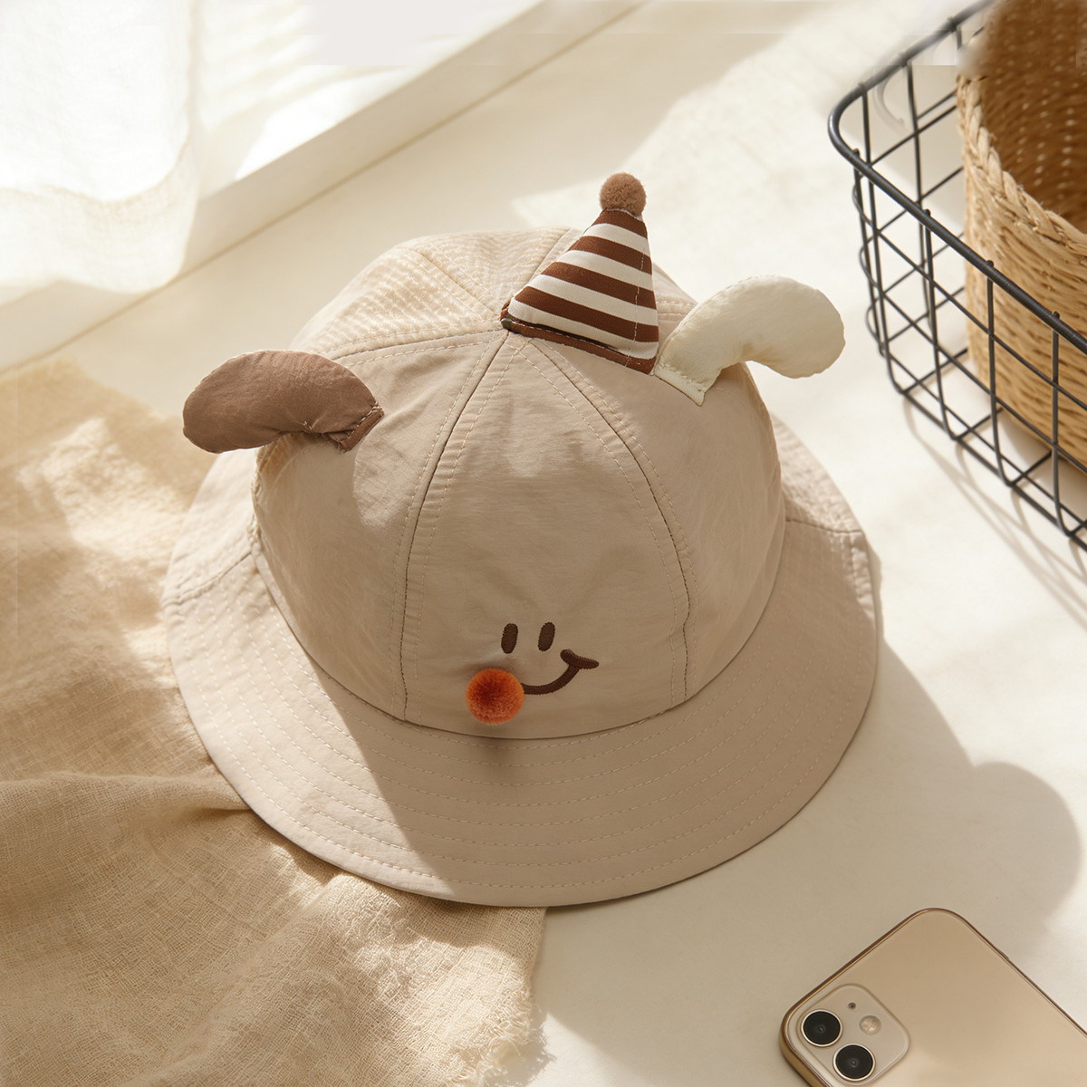 Cute birthday-themed embroider - Fishing Hat recensione e prezzo