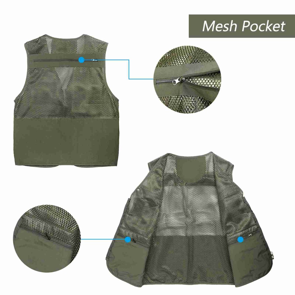 Durable with 16 Pockets Fishin - Fishing Vest recensione e prezzo