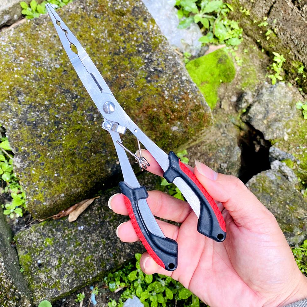 Long Fishing Pliers Scissor Gr - Fishing Belt recensione e prezzo