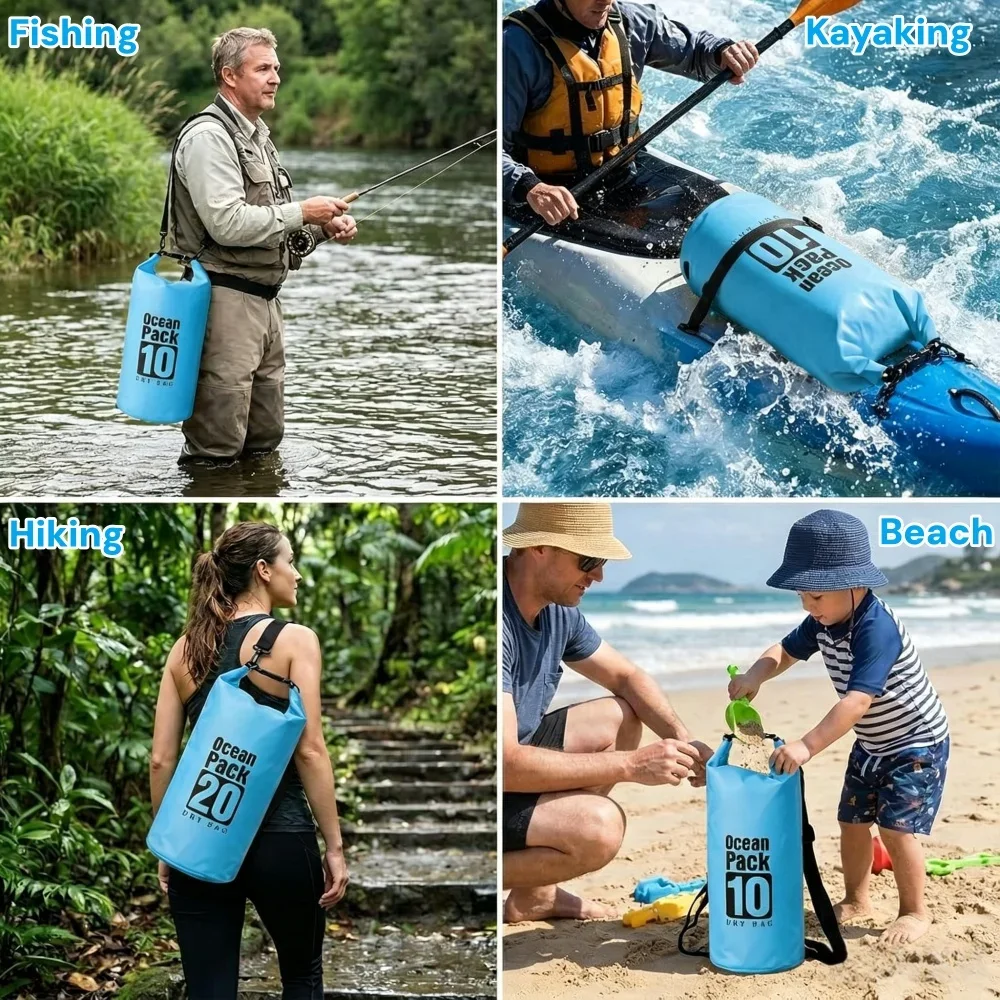 500D Waterproof Dry Bag Floati - Fishing Bag Waterproof recensione e prezzo