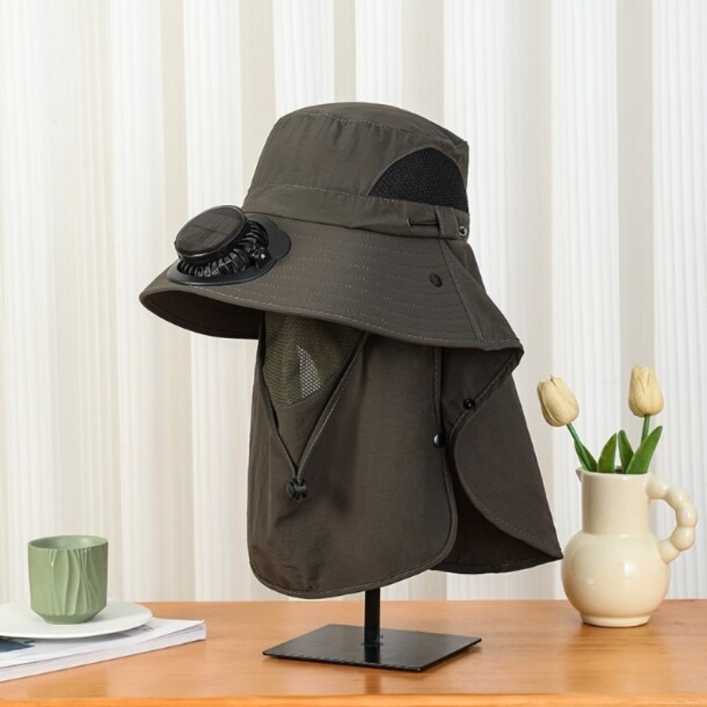 Portable Solar Rechargeable Fa - Fishing Hat recensione e prezzo