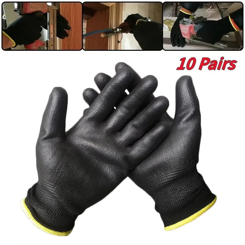 10 Pairs Durable PU Coating We - Fishing Gloves recensione e prezzo