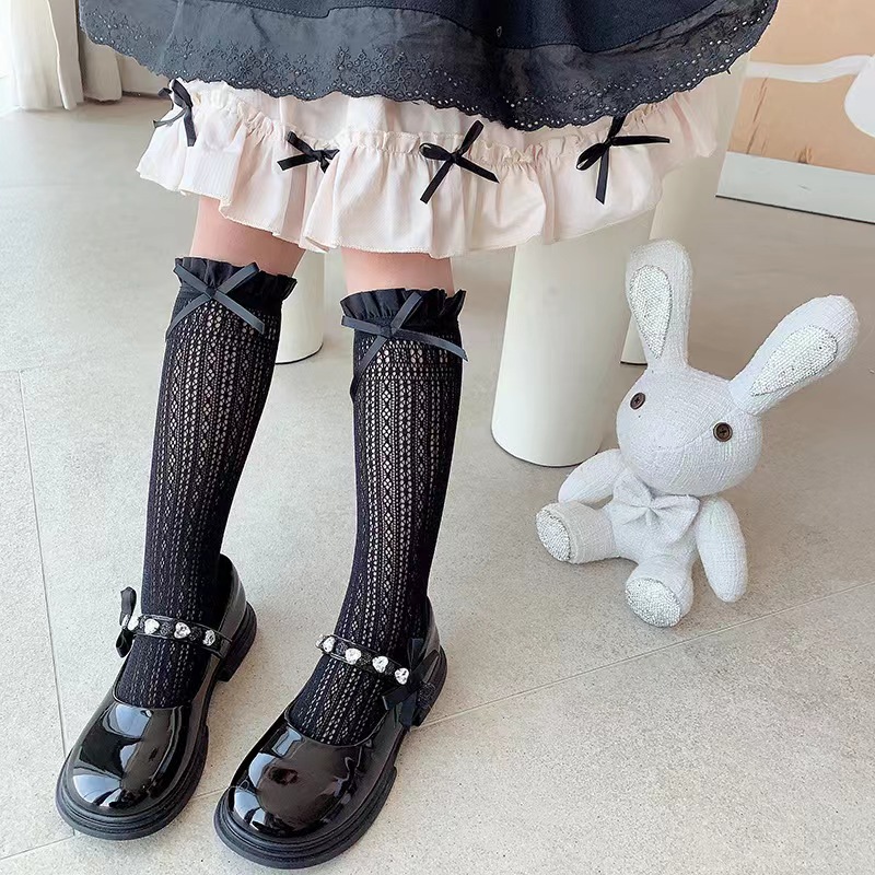 Girls Long Tube Lace Stockings - Fishing Socks recensione e prezzo