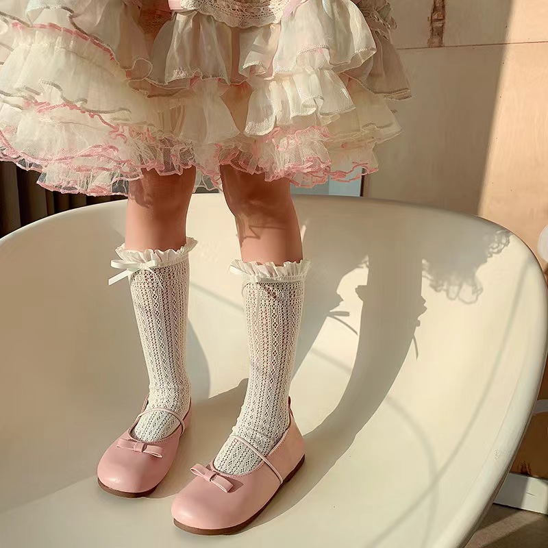 Girls Long Tube Lace Stockings - Fishing Socks recensione e prezzo