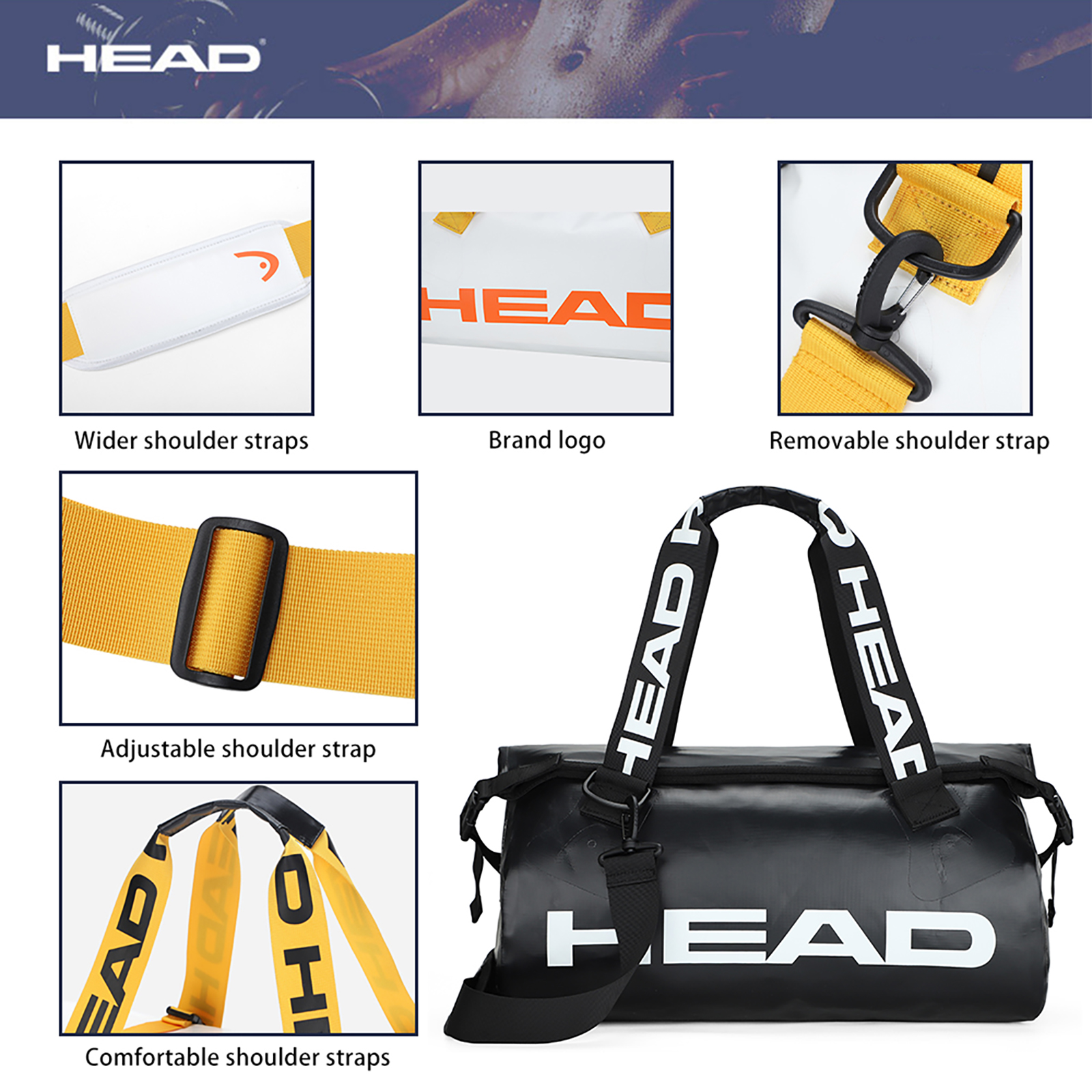 HEAD Fully Waterproof Travel D - Fishing Bag Waterproof recensione e prezzo
