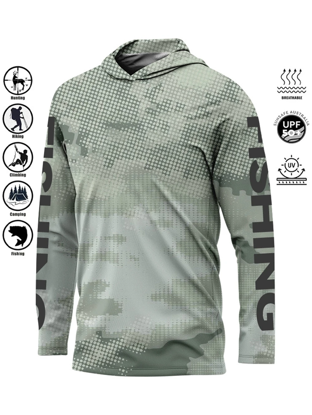 MALFC Hood Fishing Shirt Fishi - Fishing Shirt Uv Protection recensione e prezzo