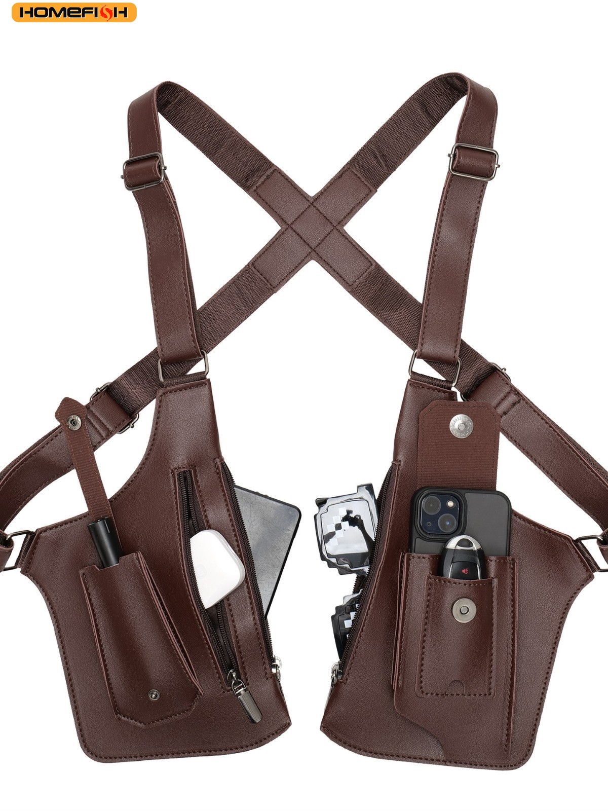HOMEFISH Double Shoulder Strap - Fishing Belt recensione e prezzo